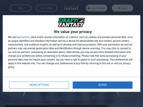 'draftfantasyfootball.co.uk' screenshot