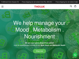 tholua.com homepage screenshot