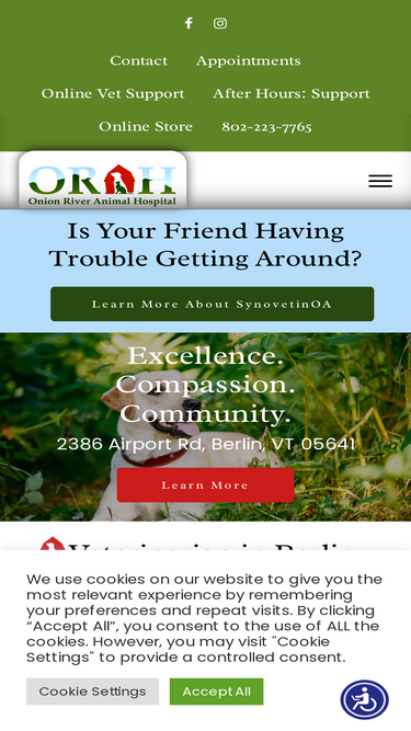onionriveranimalhospital.com