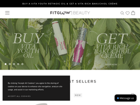 'fitglowbeauty.com' screenshot
