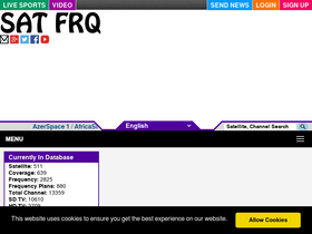 'satfrq.com' screenshot