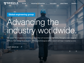 'segulatechnologies.com' screenshot