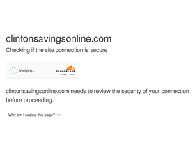 clintonsavingsonline.com