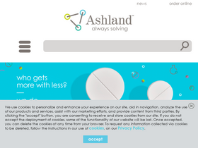 'ashland.com' screenshot