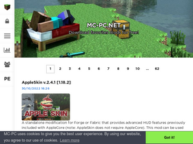 'mc-pc.net' screenshot