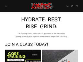 pushinglimitsllc.com homepage screenshot