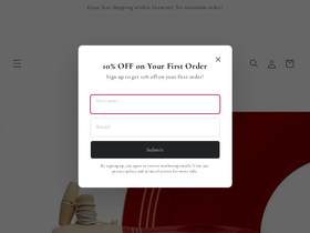 adjectivelifestyle.com homepage screenshot