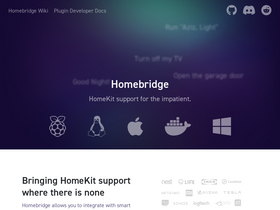 'homebridge.io' screenshot