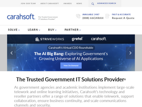 'carahsoft.com' screenshot