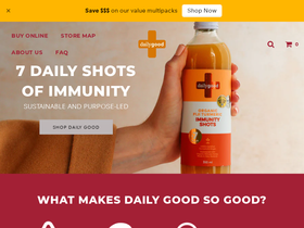 dailygood.co.nz homepage screenshot