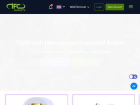 'ifcmarkets.com' screenshot