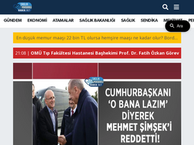 'saglikpersonelihaber.net' screenshot