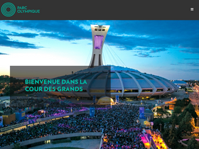 'parcolympique.qc.ca' screenshot