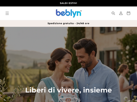 beblyn.com homepage screenshot