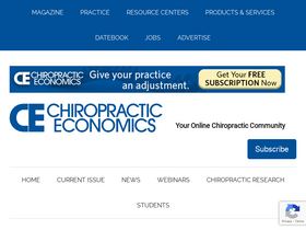 'chiroeco.com' screenshot