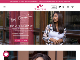 'divatress.com' screenshot