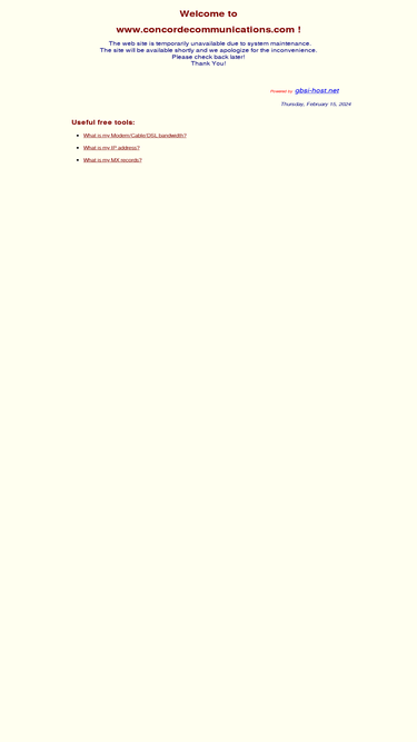 concordecommunications.com