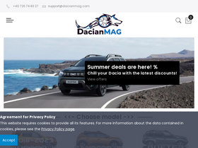 'dacianmag.com' screenshot