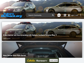 'subaruoutback.org' screenshot