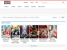 'otakotaku.com' screenshot