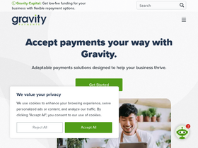 'gravitypayments.com' screenshot