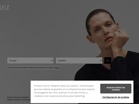 'joyeriasuarez.com' screenshot