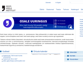 'eki.ee' screenshot