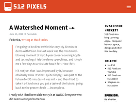 '512pixels.net' screenshot