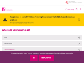 'mobiliteit.lu' screenshot
