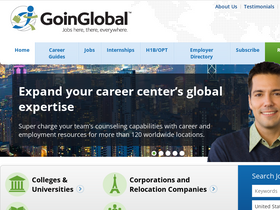 'goinglobal.com' screenshot