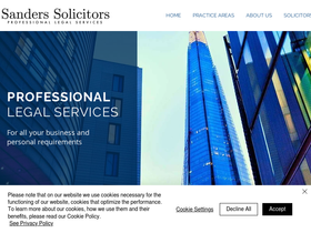 sanderssolicitors.co.uk