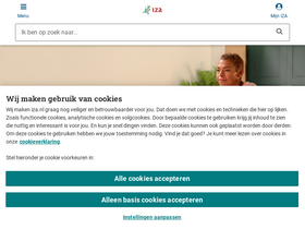 'iza.nl' screenshot