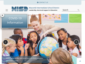 'misd.net' screenshot