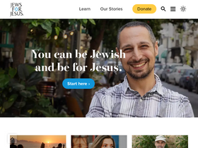 'jewsforjesus.org' screenshot