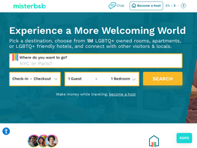 'misterbandb.com' screenshot