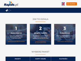 'rapids.pl' screenshot