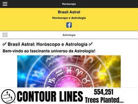 'brasilastral.net' screenshot