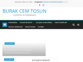 'burakcemtosun.av.tr' screenshot
