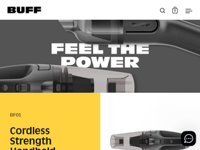Buffclean homepage screenshot