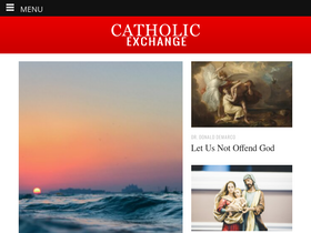 'catholicexchange.com' screenshot