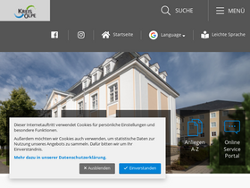 'kreis-olpe.de' screenshot