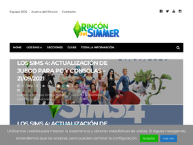 'rincondelsimmer.com' screenshot