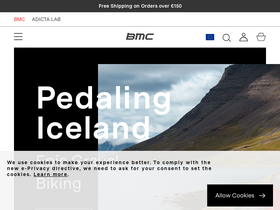 'bmc-switzerland.com' screenshot