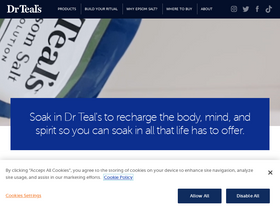 'drteals.com' screenshot