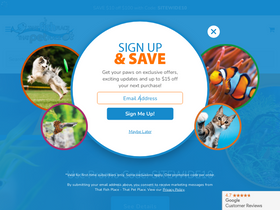 'thatpetplace.com' screenshot