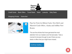 'dannydealguru.com' screenshot
