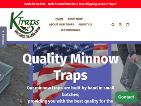 ktraps.com homepage screenshot