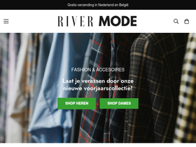 Rivermode homepage screenshot