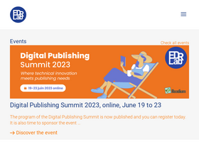 'edrlab.org' screenshot