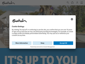 'satch.com' screenshot